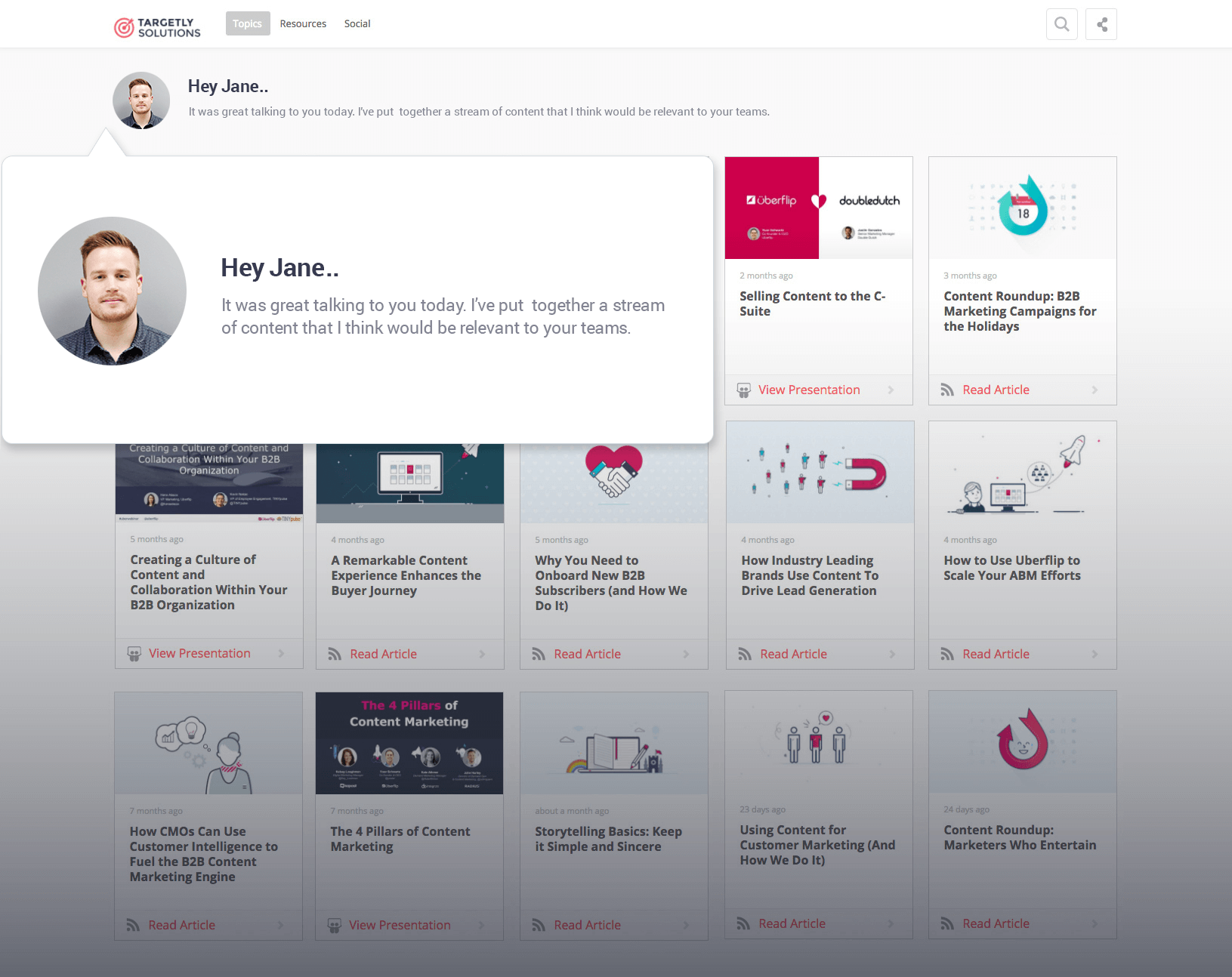 Uberflip for Sales