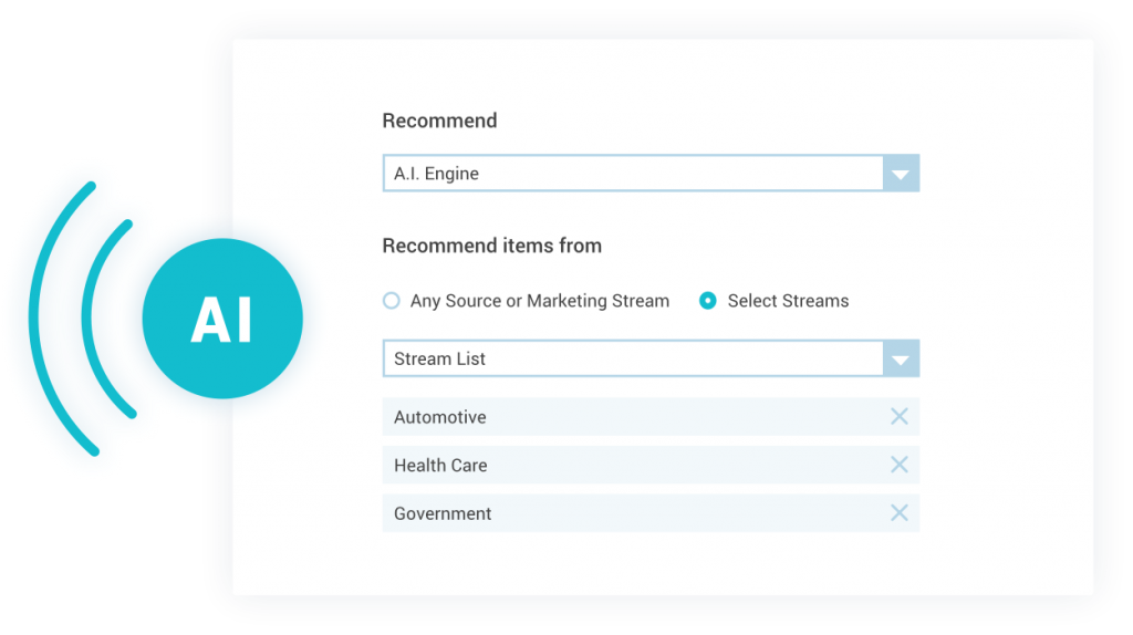 Intent-Based Recommendations Powered by Uberflip AI Image
