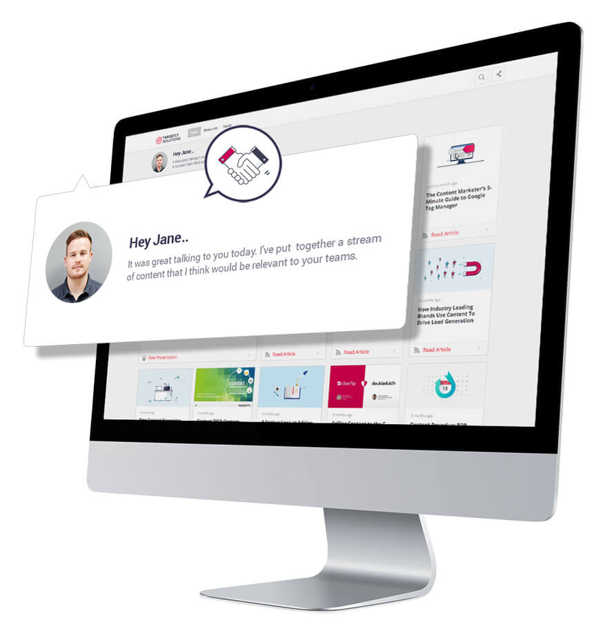 Personalize your content selections with Sales Streams Image