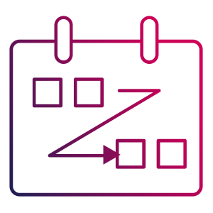 Work Within Your Timelines Icon