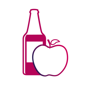 Healthy (and not-so-healthy) snacks Icon