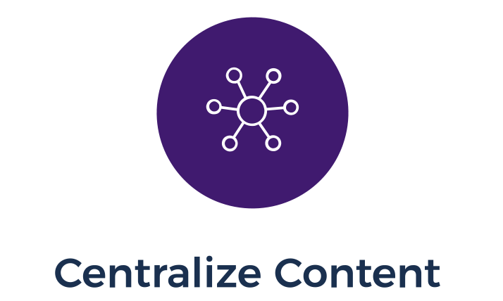 Centralize Content Icon