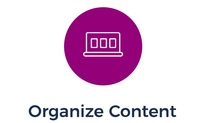 Organize Content Icon