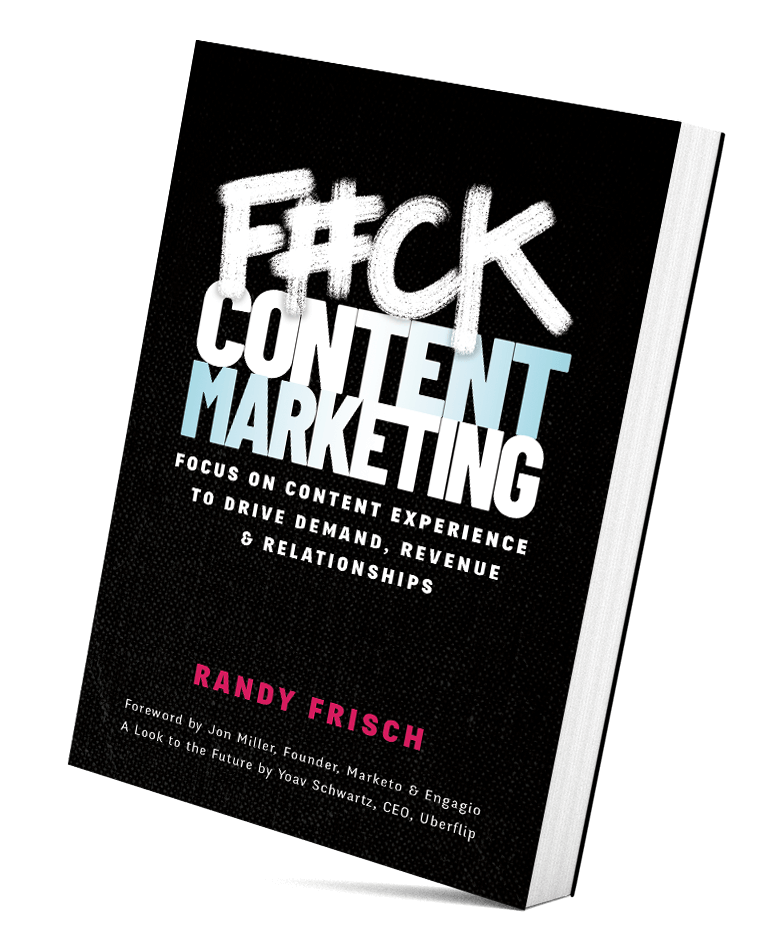 F#CK CONTENT MARKETING Book Cover