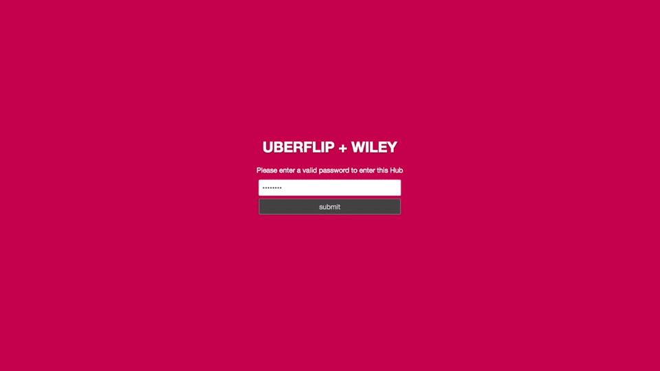Uberflip Customer Hub Example