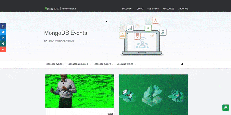 MongoDB hub