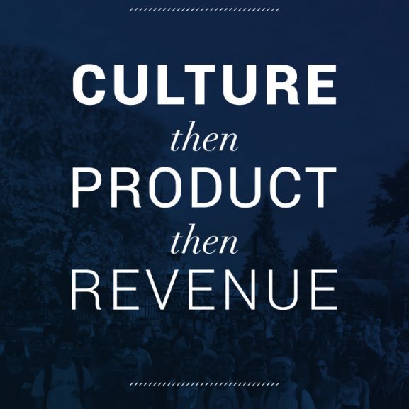Uberflip culture then product then revenue