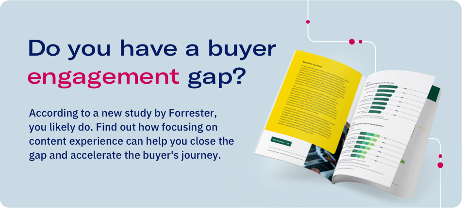 Buyer engagement gap study