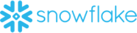 Snowflake logo.