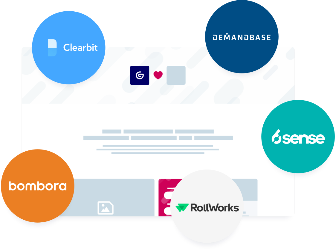 Data provider integration logos