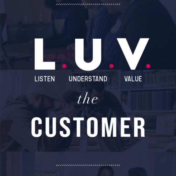 LUV the customer