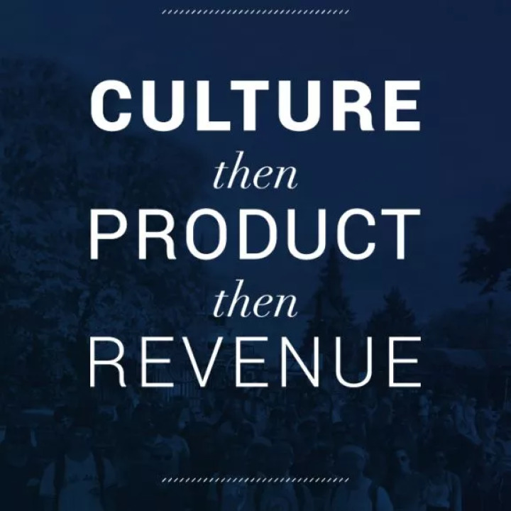 Uberflip values: culture then product then revenue