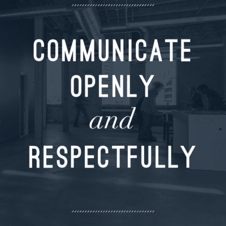Uberflip values: Communicate openly and respectfully